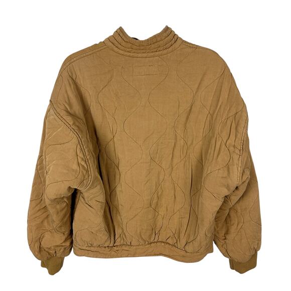 Anthropologie x Blank NYC Chai Tea Quilted Chore Fisherman Jacket S - Picture 8 of 8